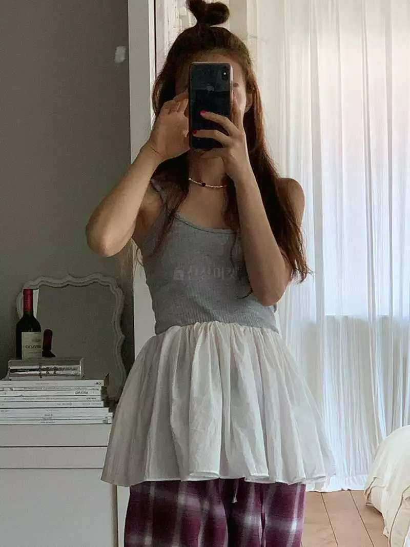 Jkichi - Korean Women Fashion - #womensfashion - Ballet Sleeveless - 9