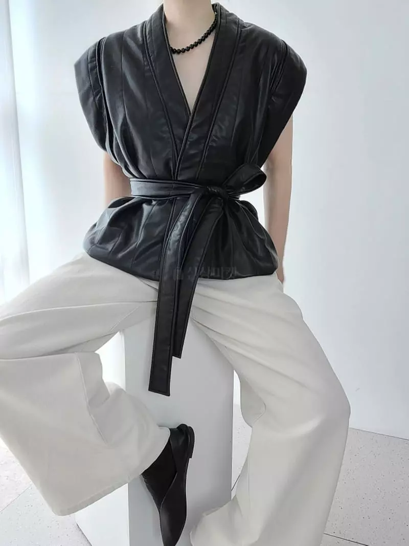 Jshop - Korean Women Fashion - #womensfashion - Quilting Vest - 4