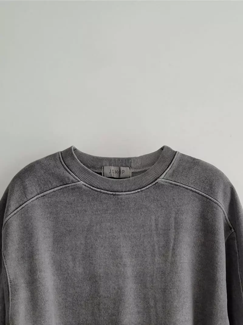 Jshop - Korean Women Fashion - #restrostyle - Of Washing Sweatshirt - 11