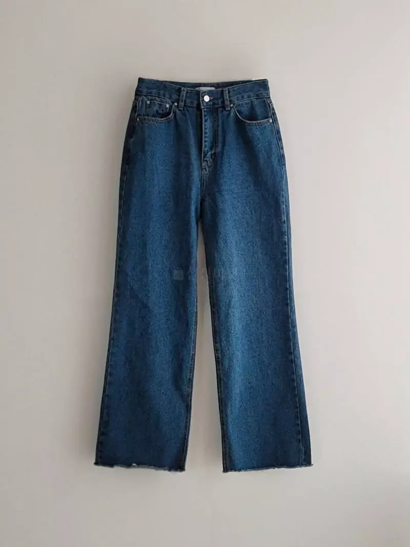 Jshop - Korean Women Fashion - #romanticstyle - Denim Jeans - 5