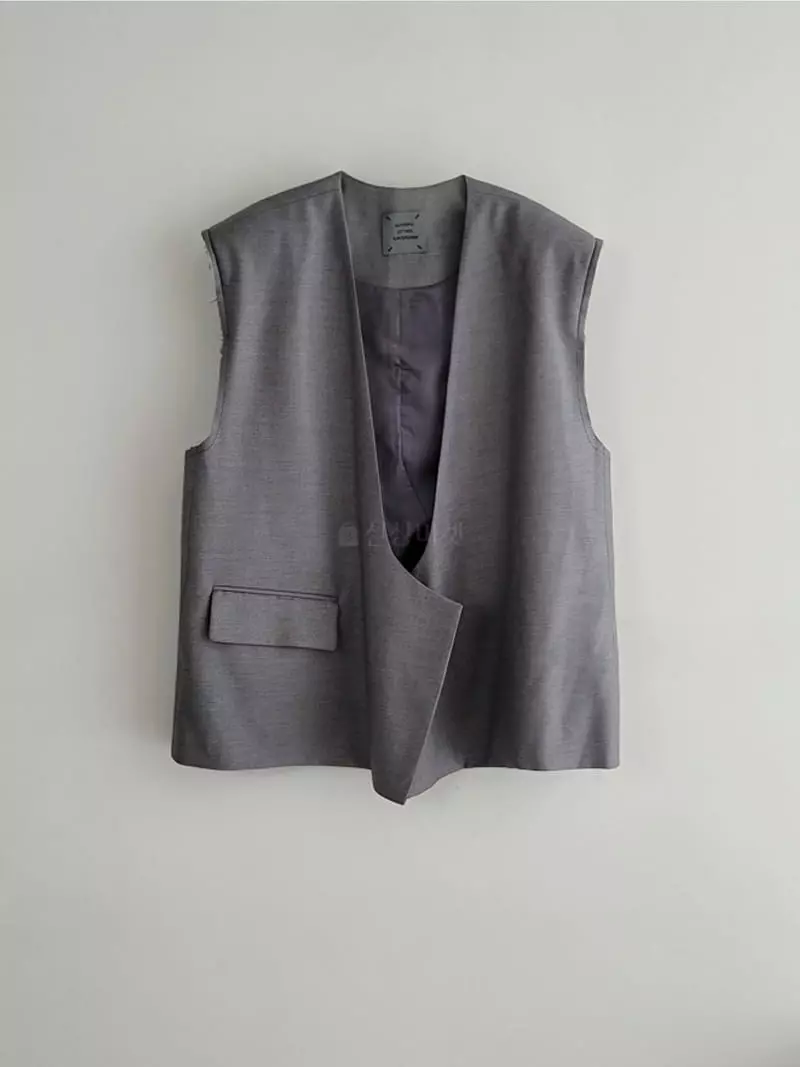 Jshop - Korean Women Fashion - #shopsmall - Ash Vest - 12