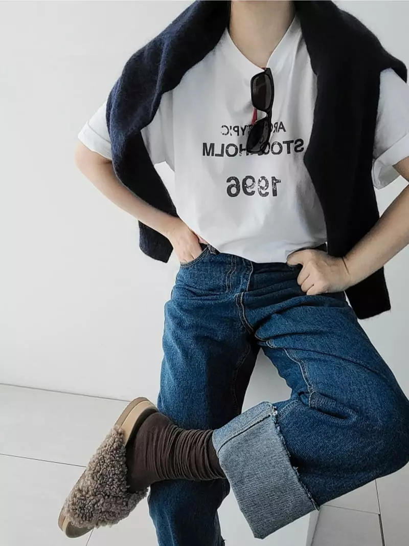 Jshop - Korean Women Fashion - #womensfashion - Stock Tee