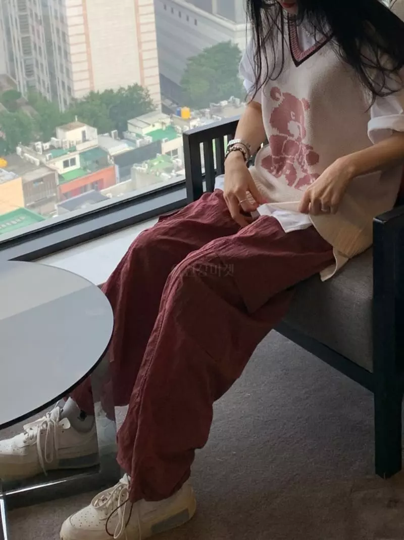 Jupiter - Korean Women Fashion - #momslook - Cardi Pants - 3