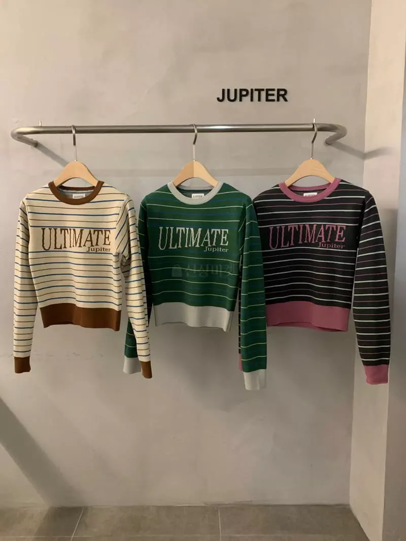 Jupiter - Korean Women Fashion - #momslook - Ulri Dan Knit Tee