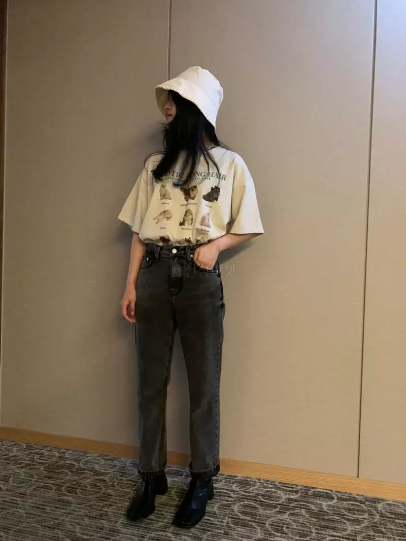 Jupiter - Korean Women Fashion - #momslook - Back Jeans