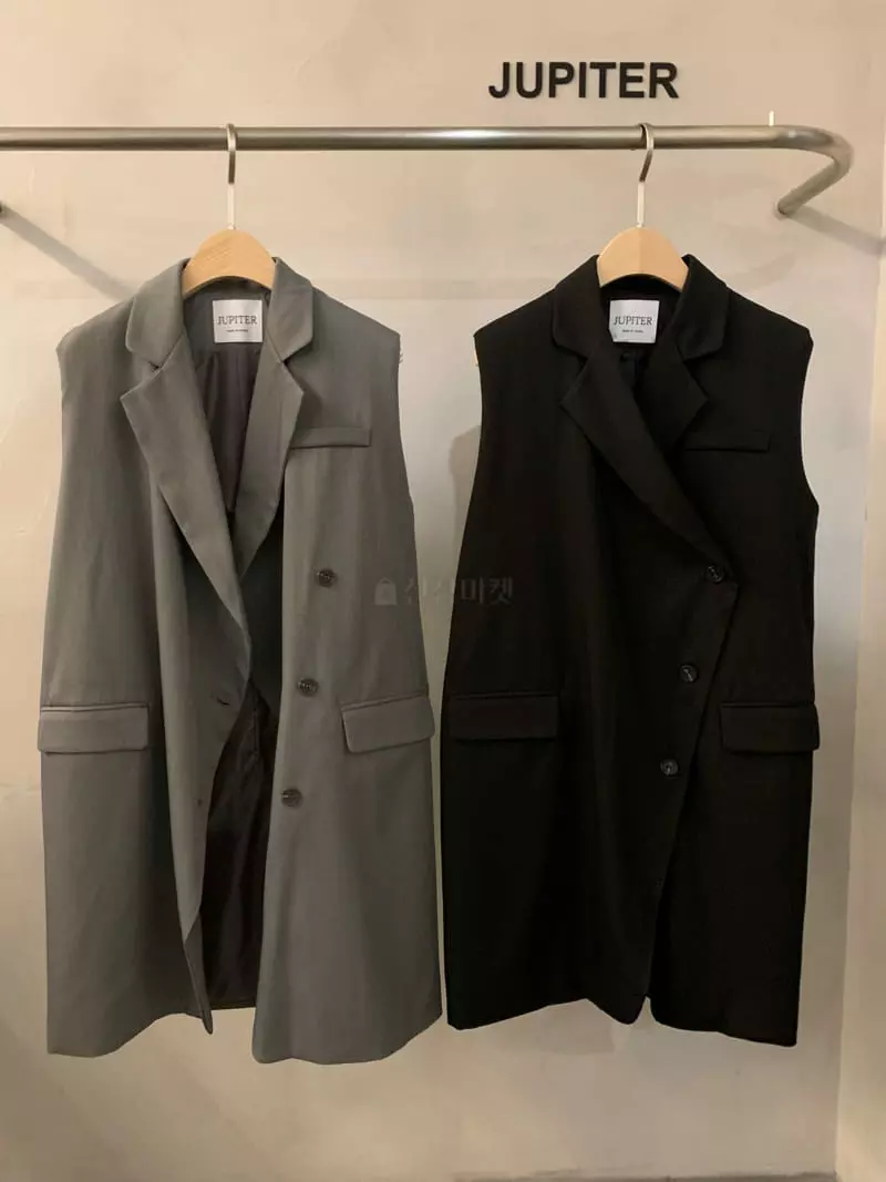 Jupiter - Korean Women Fashion - #momslook - Line Vest