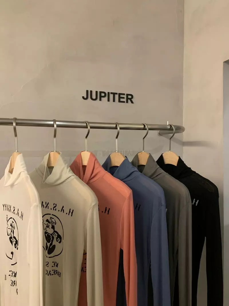 Jupiter - Korean Women Fashion - #restrostyle - Hass Turtleneck Tee