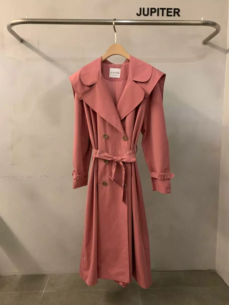 Jupiter - Korean Women Fashion - #restrostyle - Wing Coat - 2