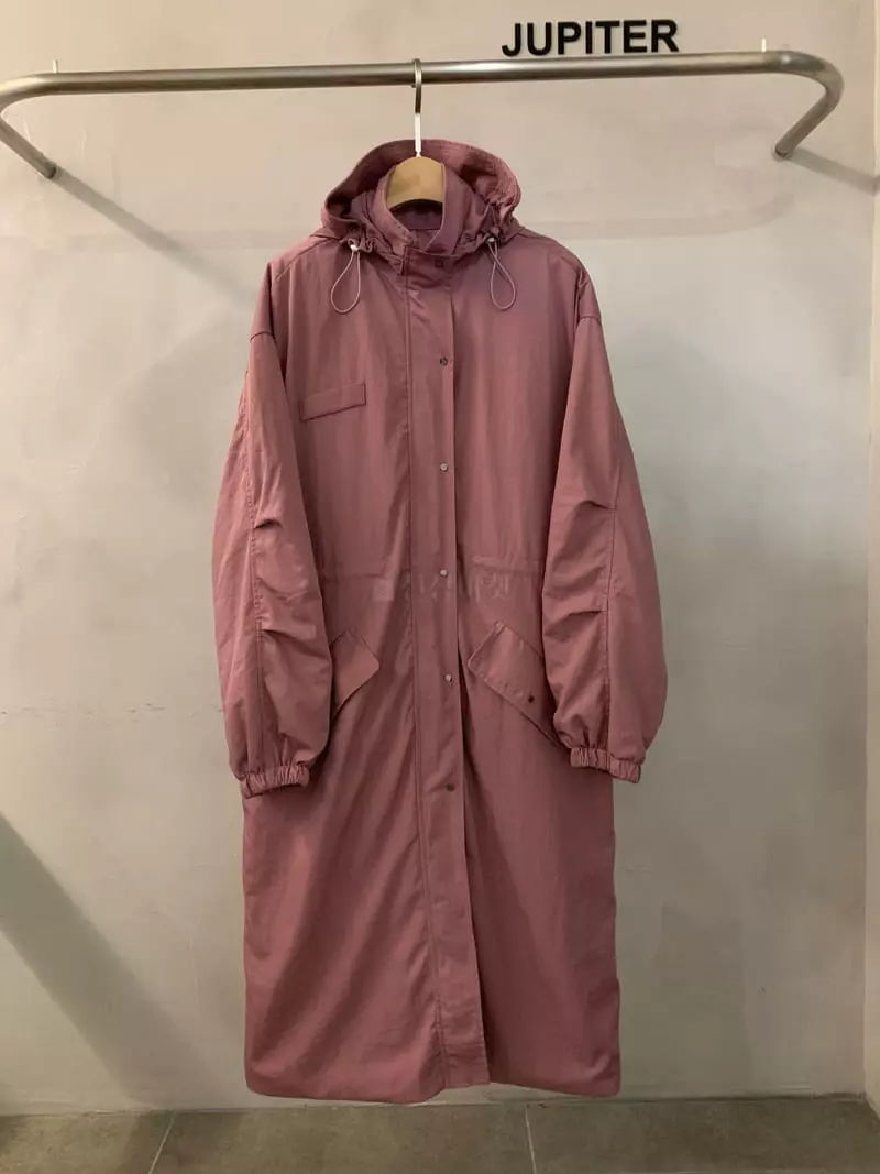 Jupiter - Korean Women Fashion - #romanticstyle - Airport Coat - 3