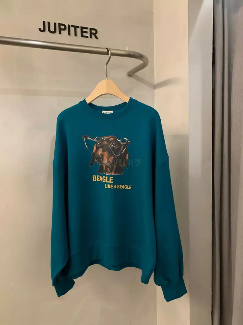 Jupiter - Korean Women Fashion - #romanticstyle - Puppy Sweatshirt