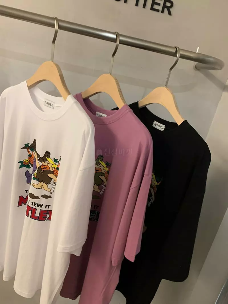 Jupiter - Korean Women Fashion - #romanticstyle - Dino Tee