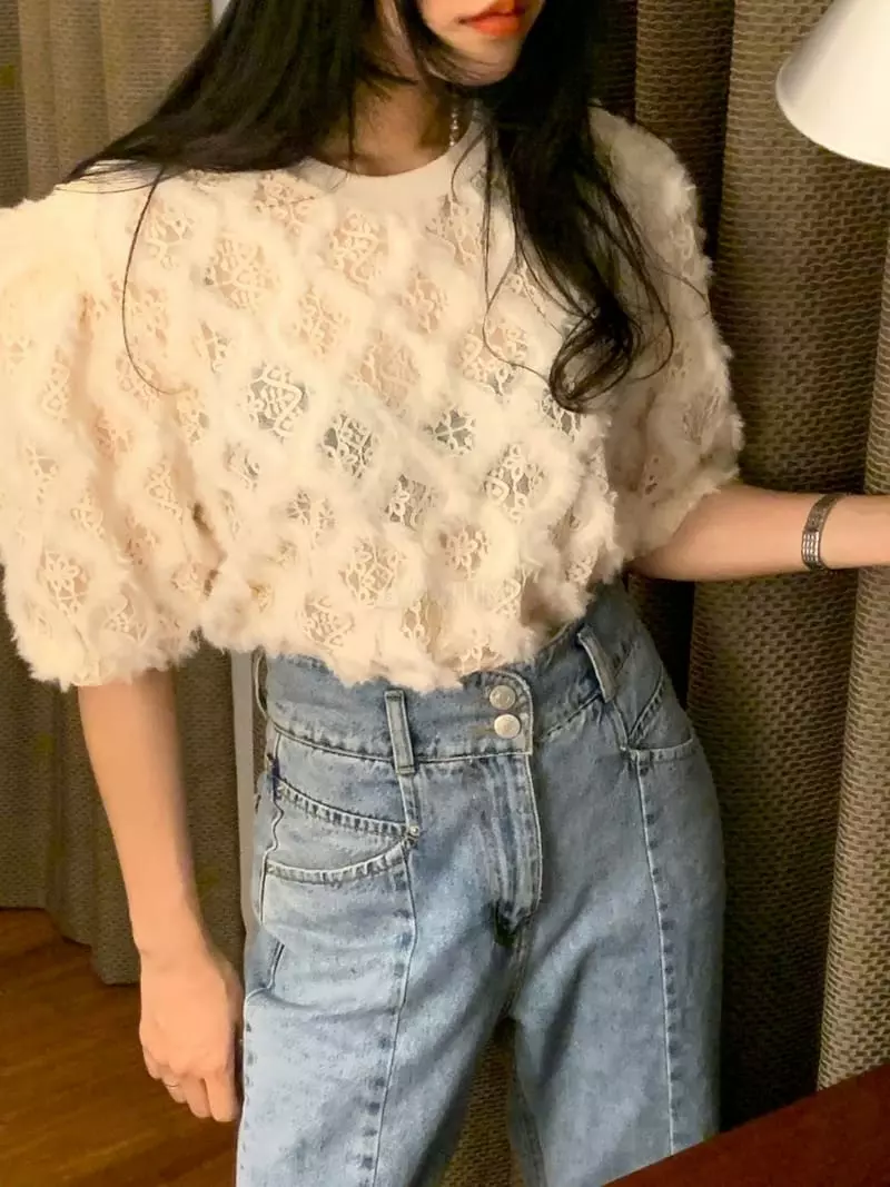 Jupiter - Korean Women Fashion - #womensfashion - Joy Tee - 5