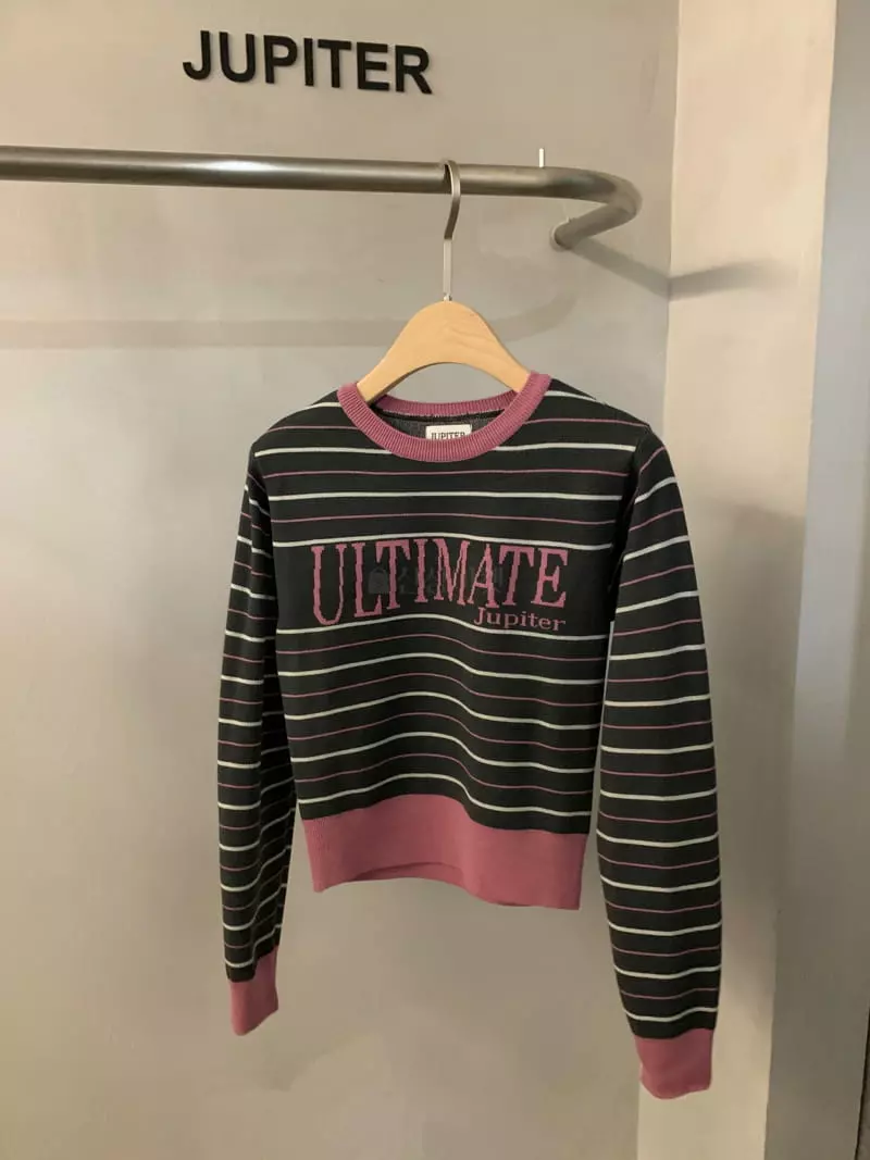 Jupiter - Korean Women Fashion - #womensfashion - Ulri Dan Knit Tee - 2