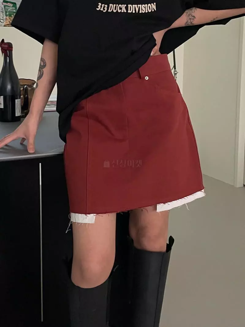 Kare - Korean Women Fashion - #momslook - Denber Skirt - 3