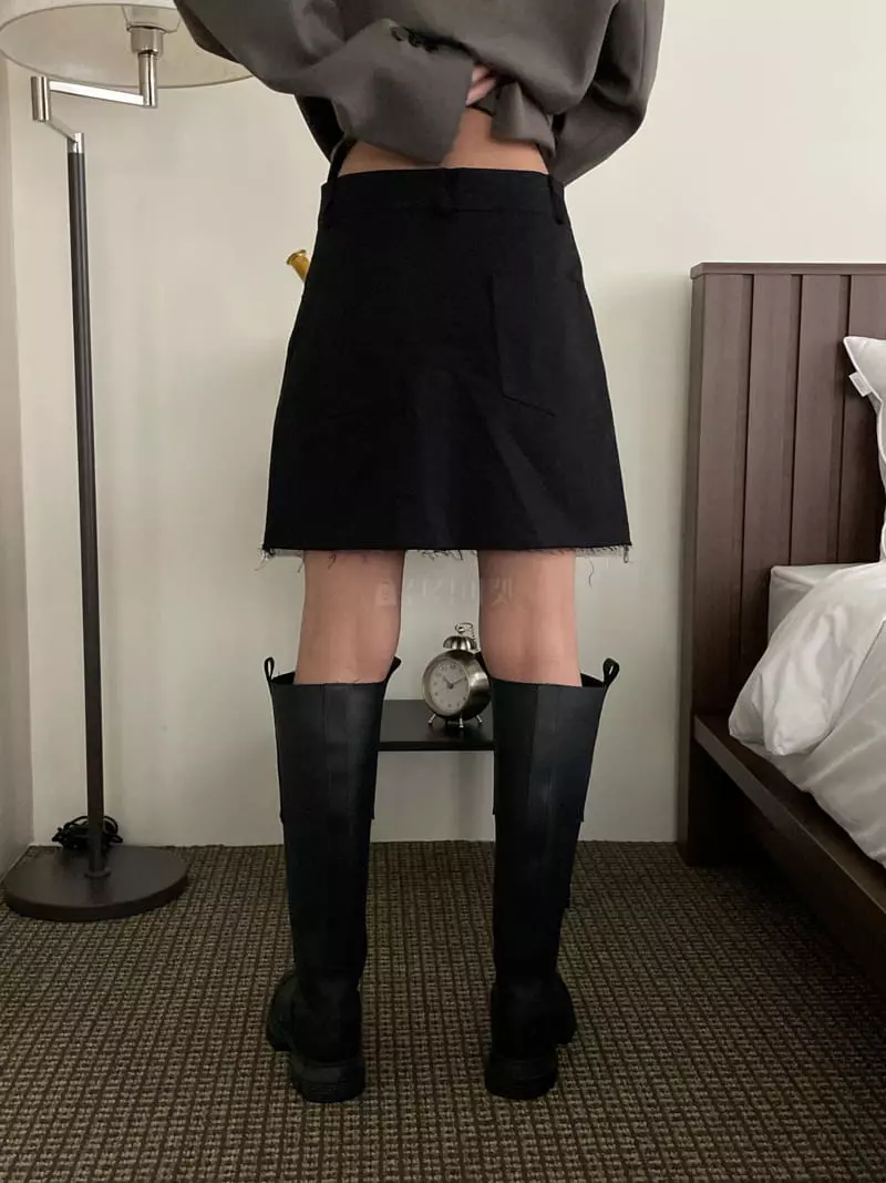 Kare - Korean Women Fashion - #momslook - Denber Skirt - 7