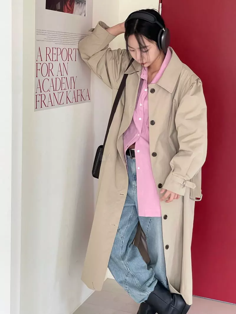Kare - Korean Women Fashion - #momslook - Kindum Coat - 5