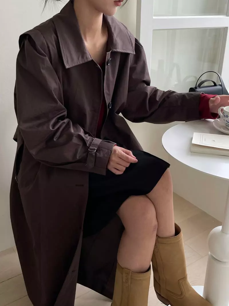 Kare - Korean Women Fashion - #momslook - Kindum Coat - 9