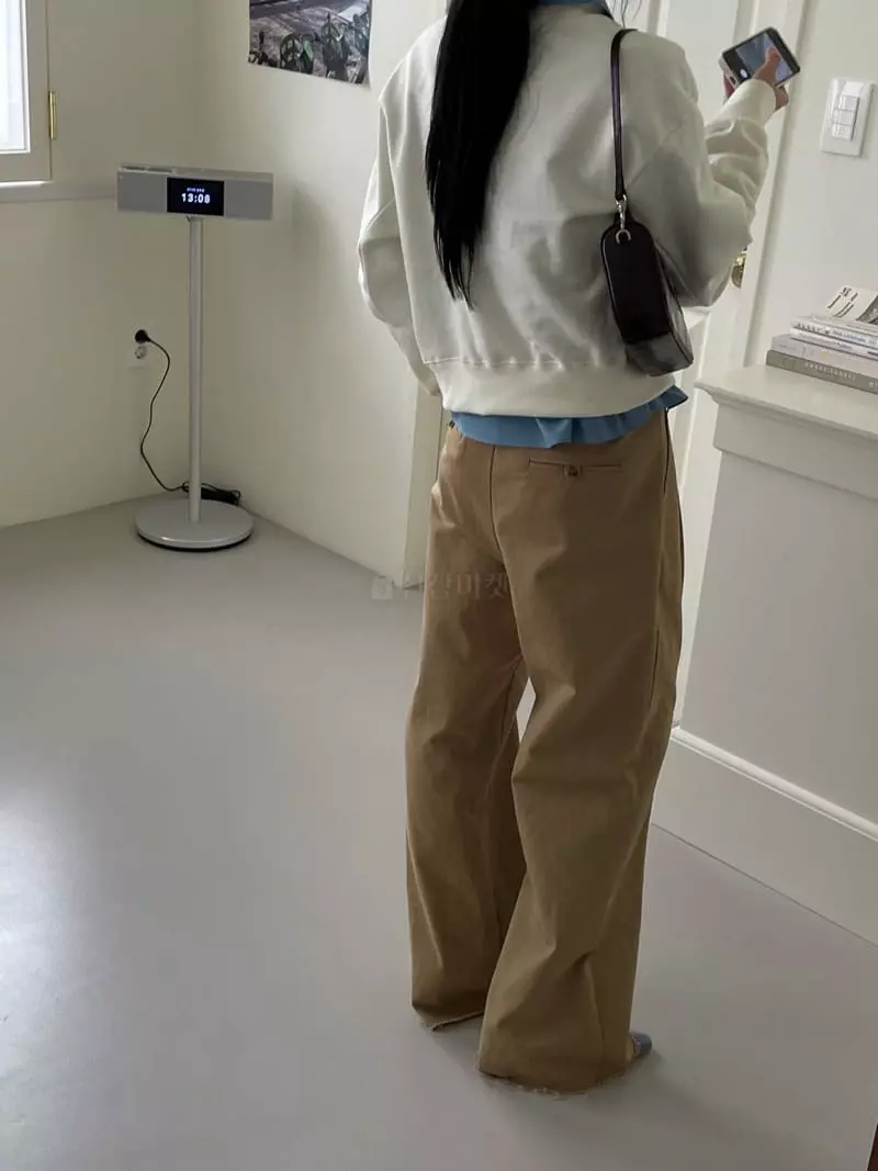 Kare - Korean Women Fashion - #momslook - Chino Pants - 3