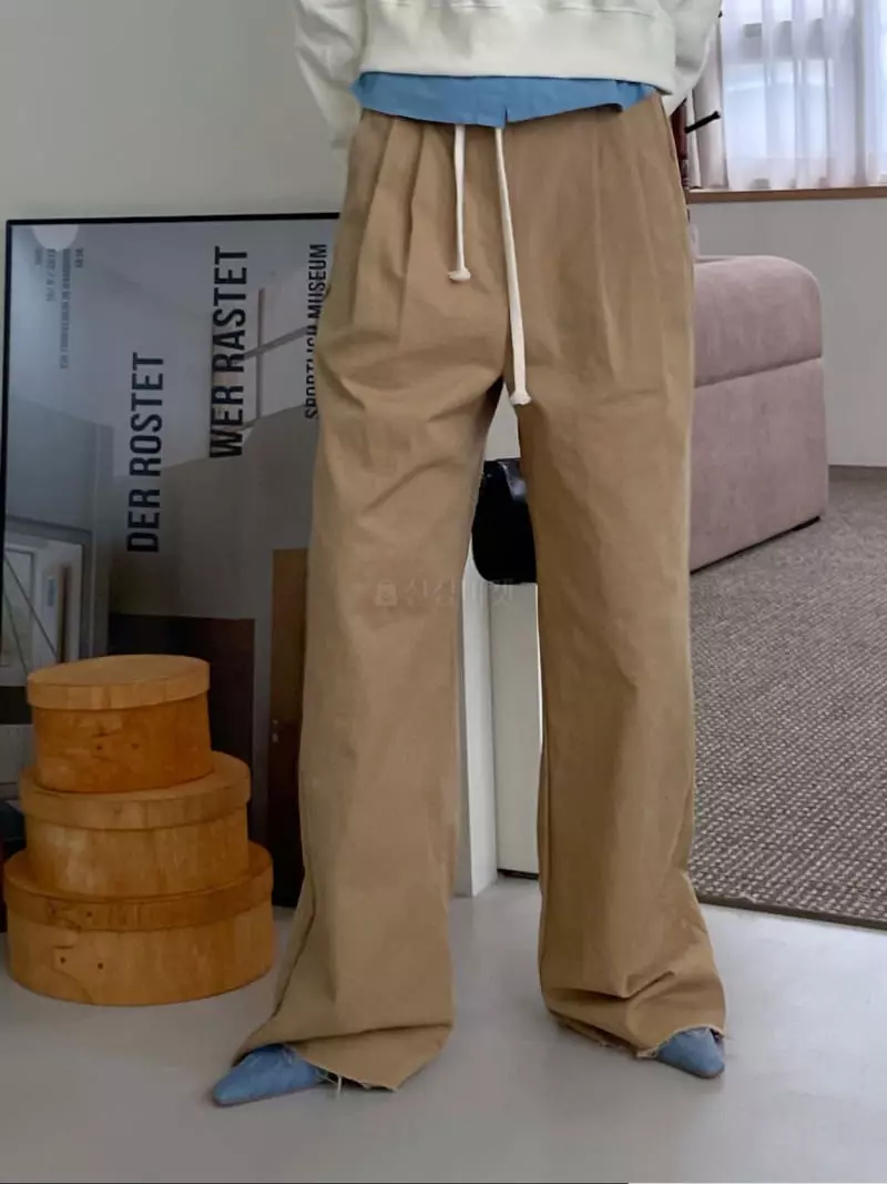 Kare - Korean Women Fashion - #momslook - Chino Pants - 5