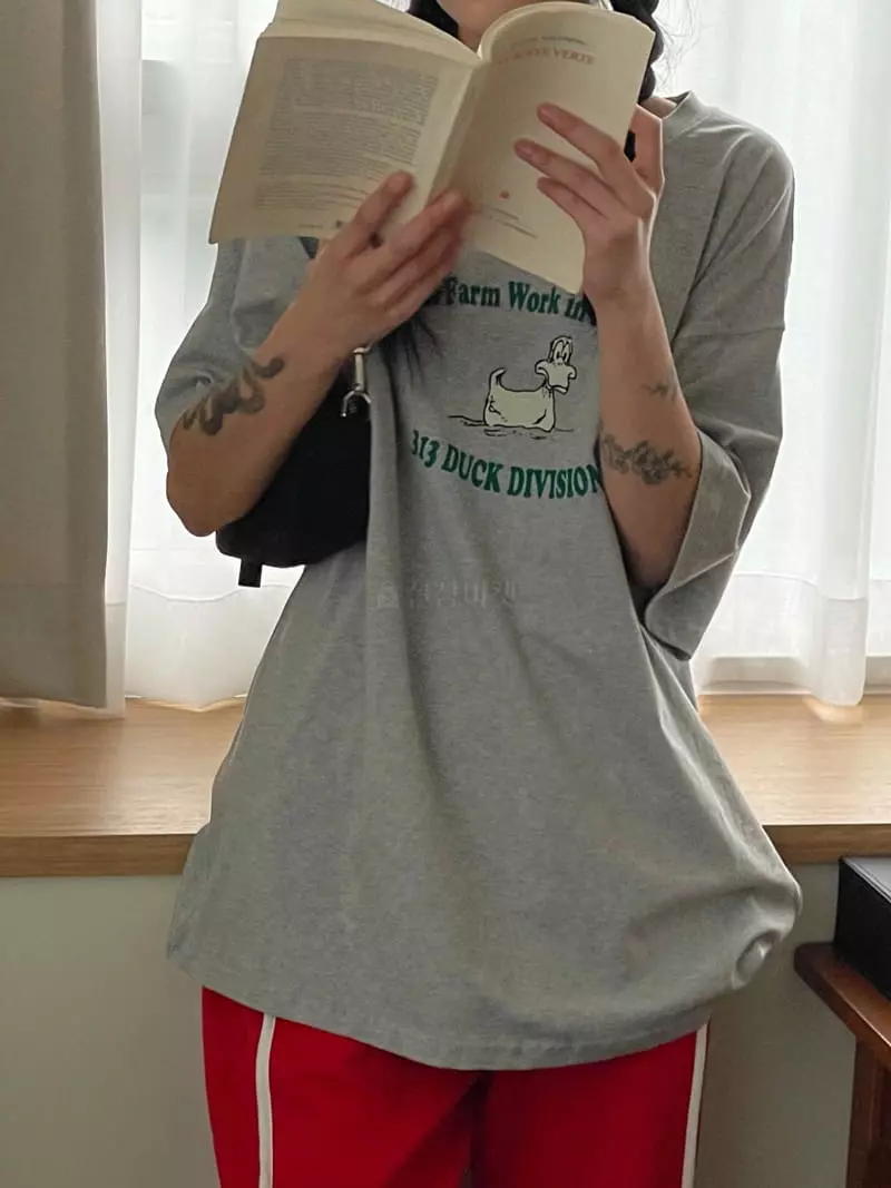 Kare - Korean Women Fashion - #momslook - Ori Tee - 8