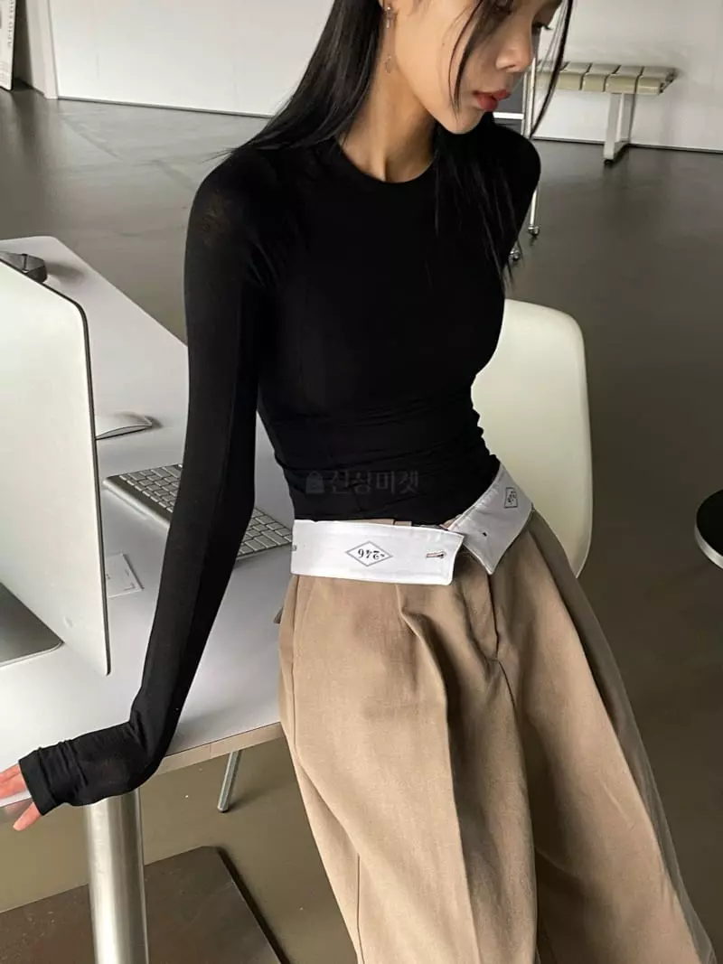Kare - Korean Women Fashion - #pursuepretty - Star Tee - 11