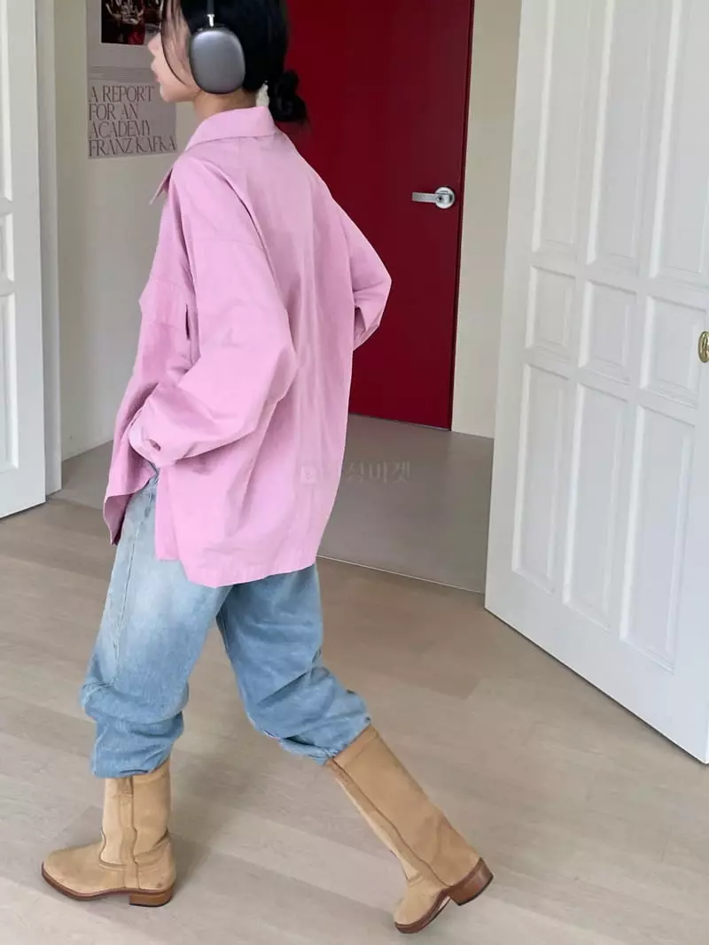 Kare - Korean Women Fashion - #pursuepretty - Rose Shirt - 3