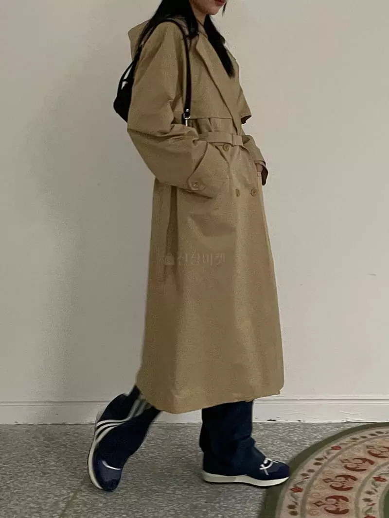 Kare - Korean Women Fashion - #restrostyle - Masion Hoody Coat - 5