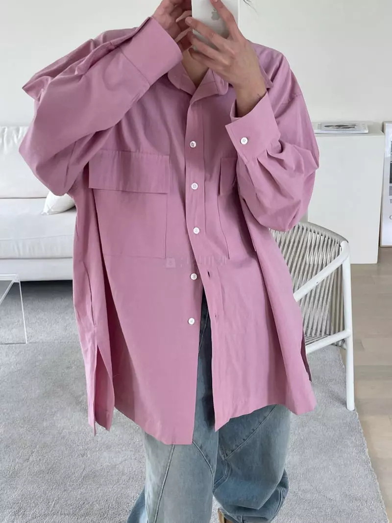 Kare - Korean Women Fashion - #pursuepretty - Rose Shirt - 4