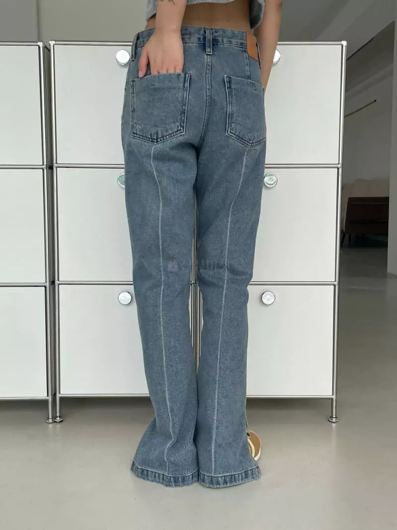 Kare - Korean Women Fashion - #romanticstyle - Legicgi Jeans - 3
