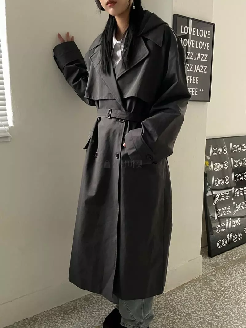 Kare - Korean Women Fashion - #shopsmall - Masion Hoody Coat - 7