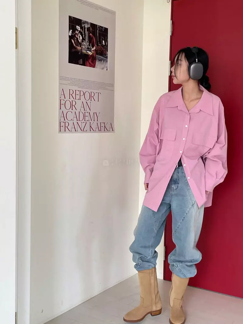 Kare - Korean Women Fashion - #shopsmall - Rose Shirt - 6
