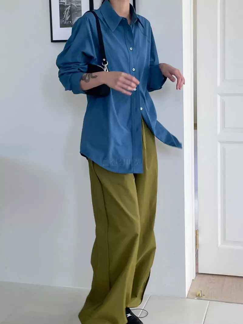 Kare - Korean Women Fashion - #shopsmall - Lay Shirt - 2
