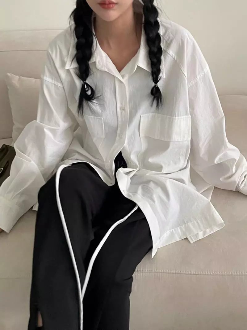 Kare - Korean Women Fashion - #thelittlethings - Rose Shirt - 8