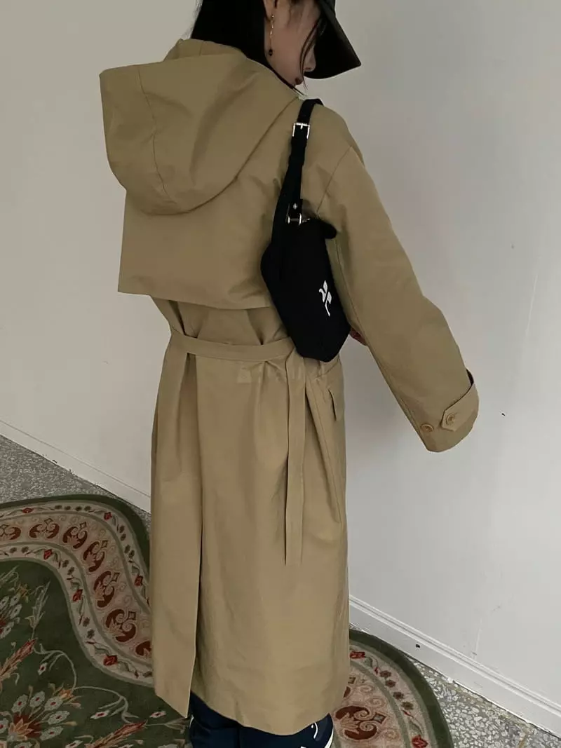 Kare - Korean Women Fashion - #vintagekidsstyle - Masion Hoody Coat - 3