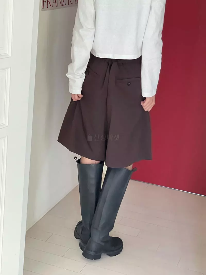 Kare - Korean Women Fashion - #womensfashion - Wrap Shorts - 6