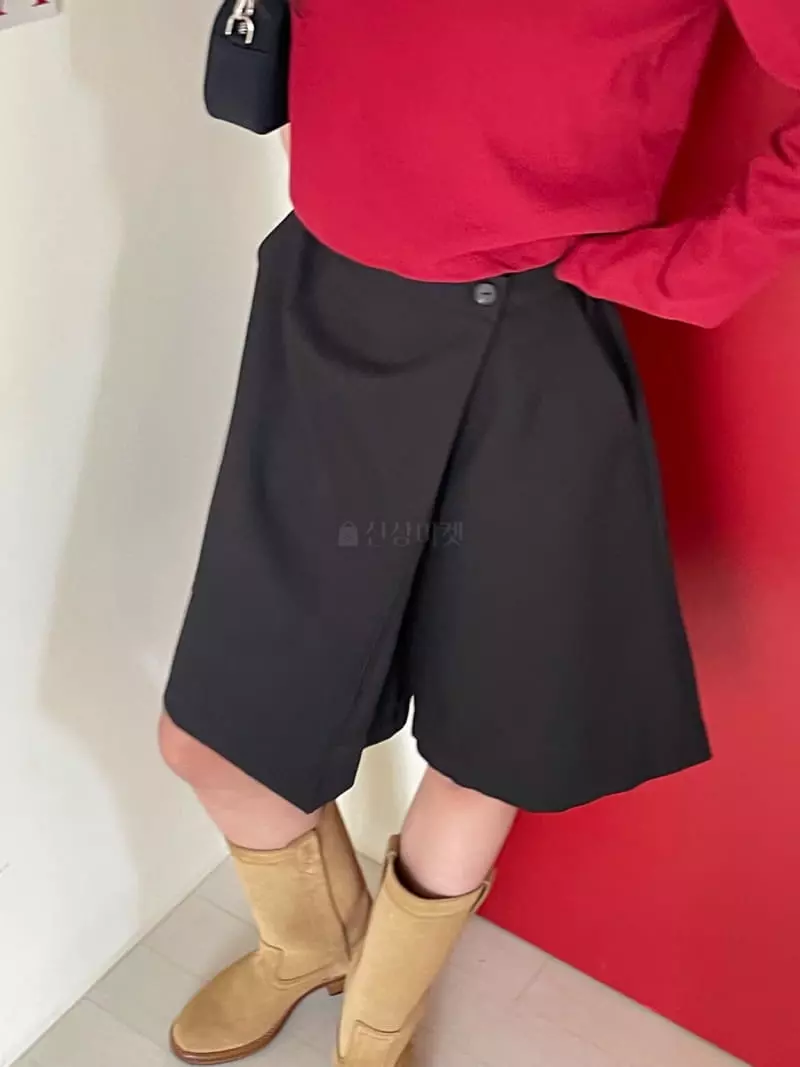 Kare - Korean Women Fashion - #womensfashion - Wrap Shorts - 8
