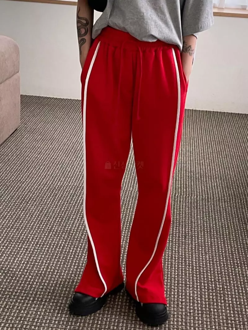 Kare - Korean Women Fashion - #womensfashion - Line Pants - 3