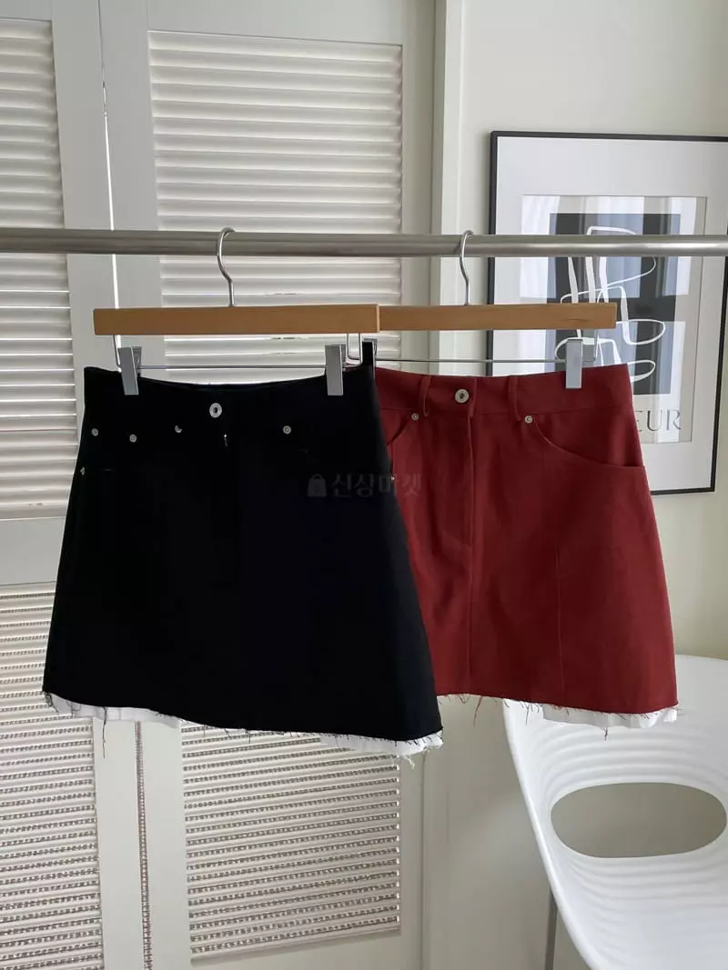 Kare - Korean Women Fashion - #womensfashion - Denber Skirt - 8
