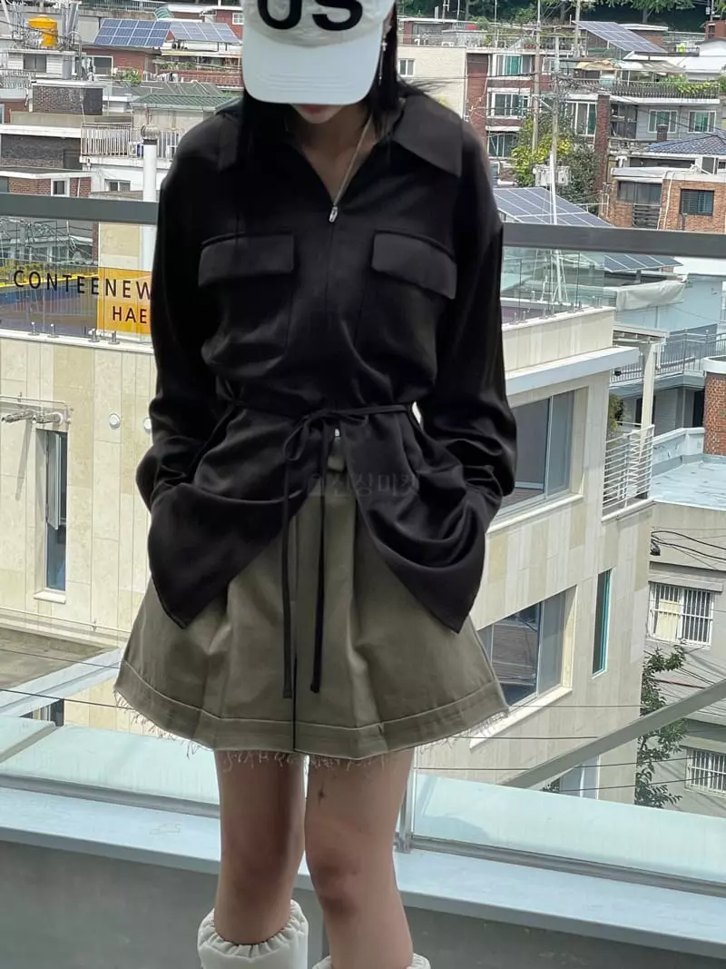 Kare - Korean Women Fashion - #womensfashion - Glossy Blouse - 7