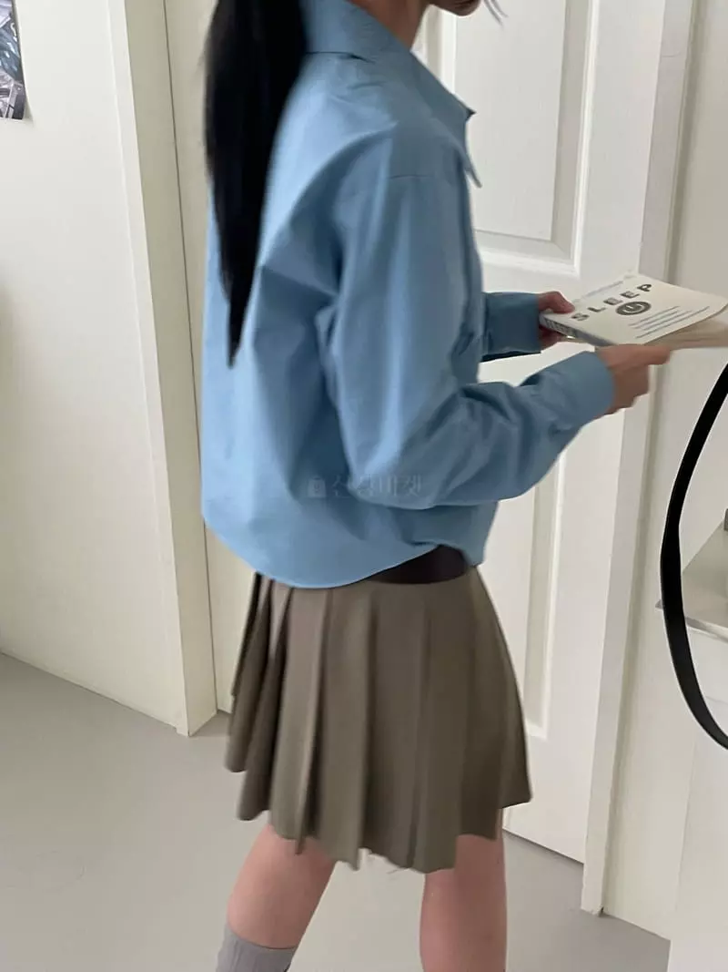 Kare - Korean Women Fashion - #womensfashion - Plain Shirt - 11