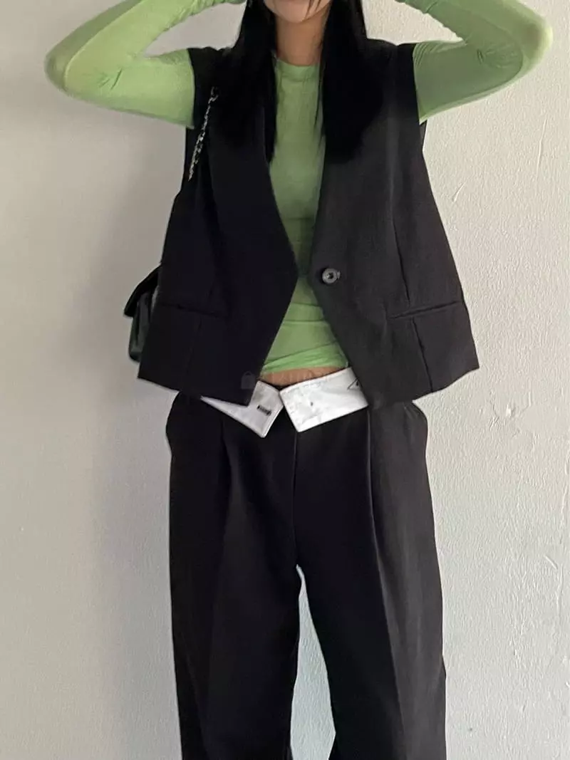 Kare - Korean Women Fashion - #womensfashion - Ford Vest - 10