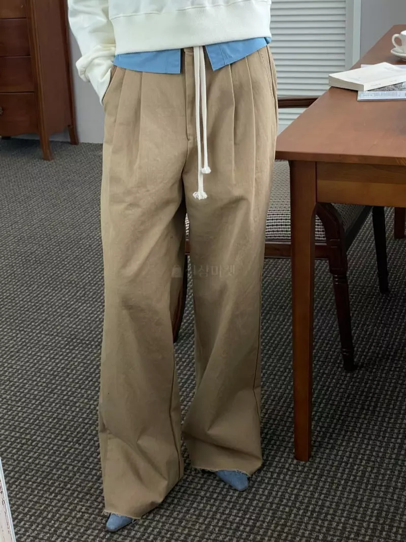 Kare - Korean Women Fashion - #womensfashion - Chino Pants - 2