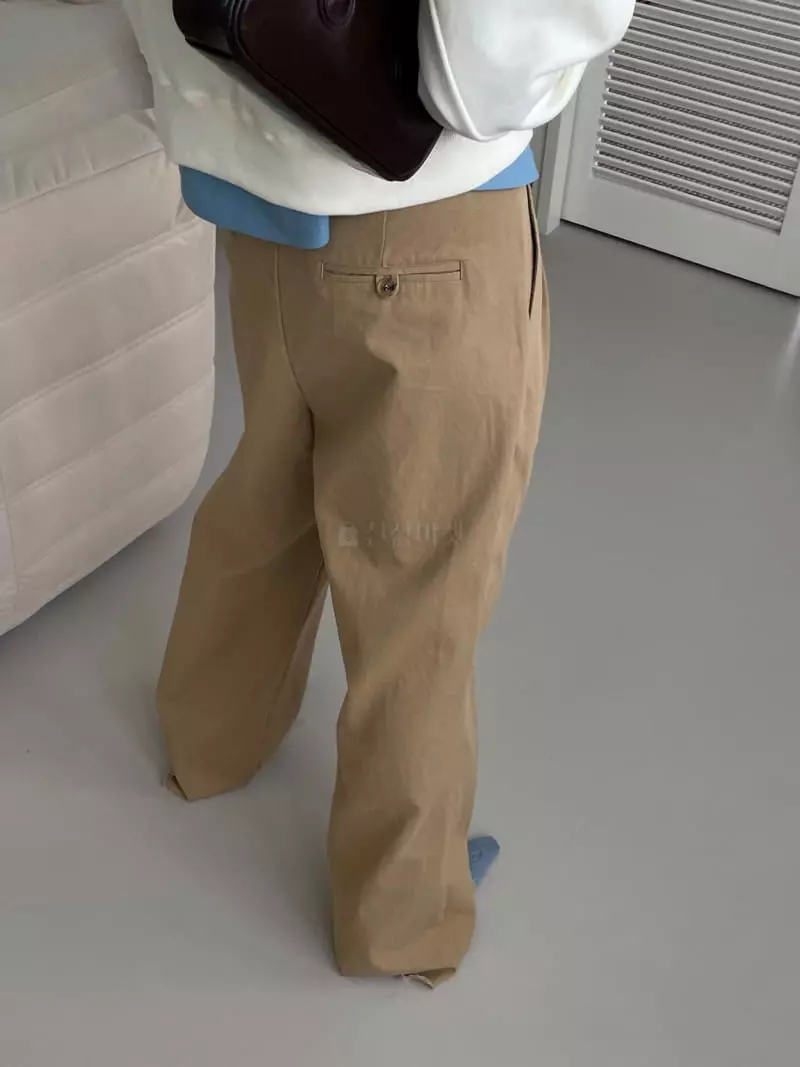 Kare - Korean Women Fashion - #momslook - Chino Pants - 4