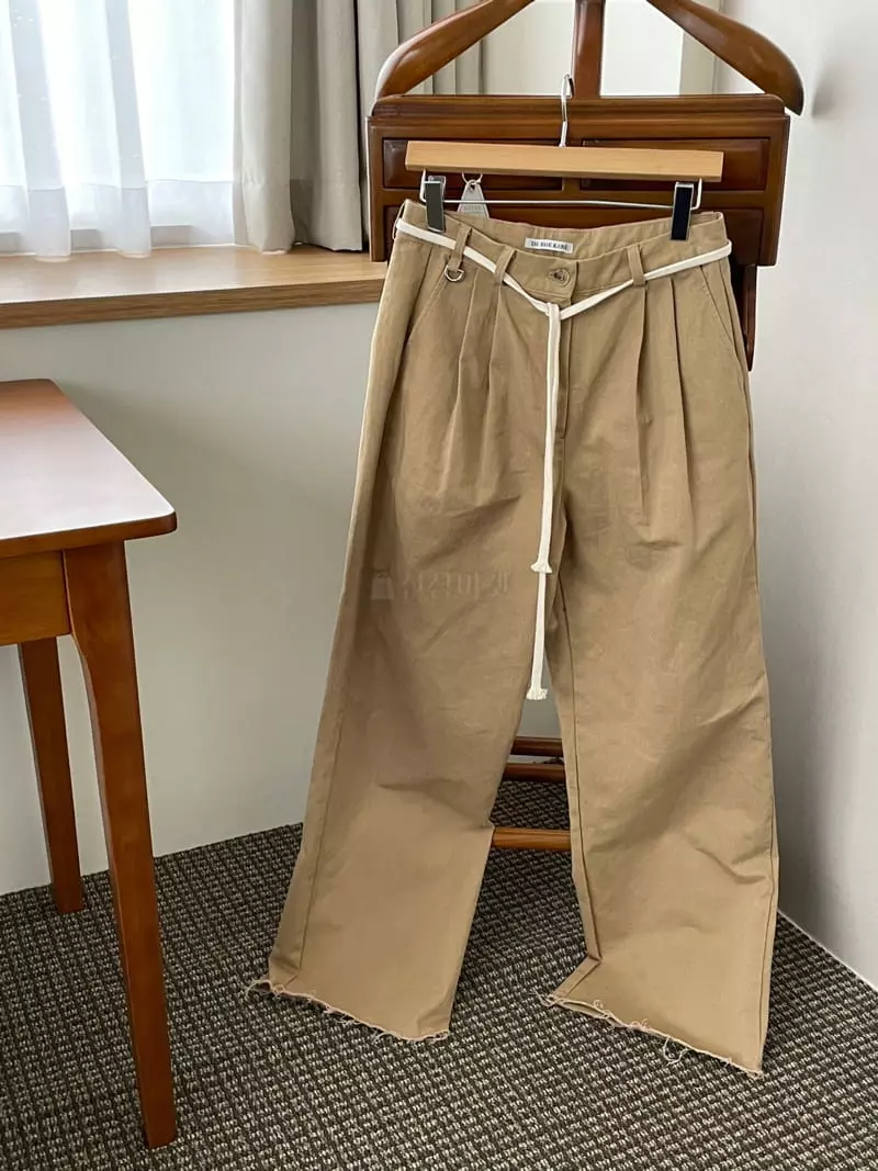 Kare - Korean Women Fashion - #womensfashion - Chino Pants - 6
