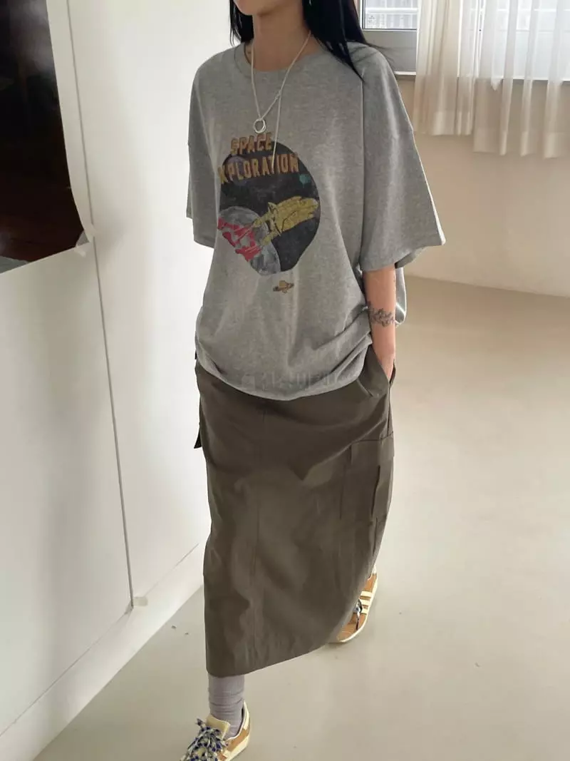 Kare - Korean Women Fashion - #womensfashion - Space Tee - 12
