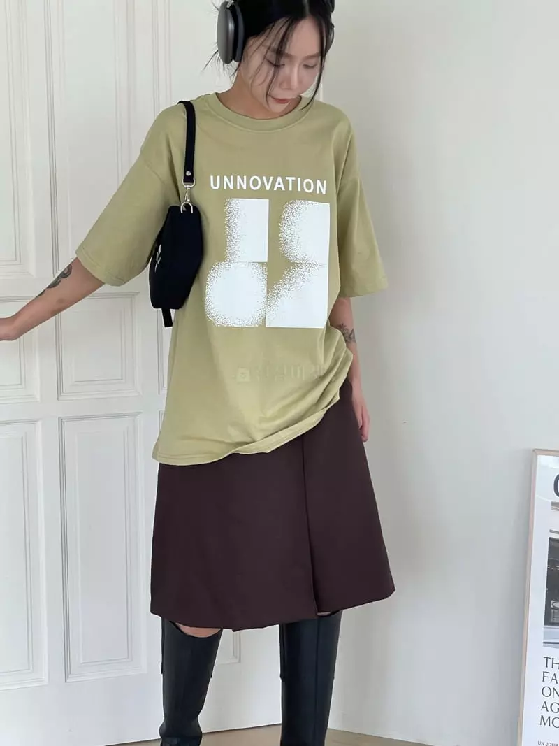 Kare - Korean Women Fashion - #womensfashion - Unovation Tee - 8
