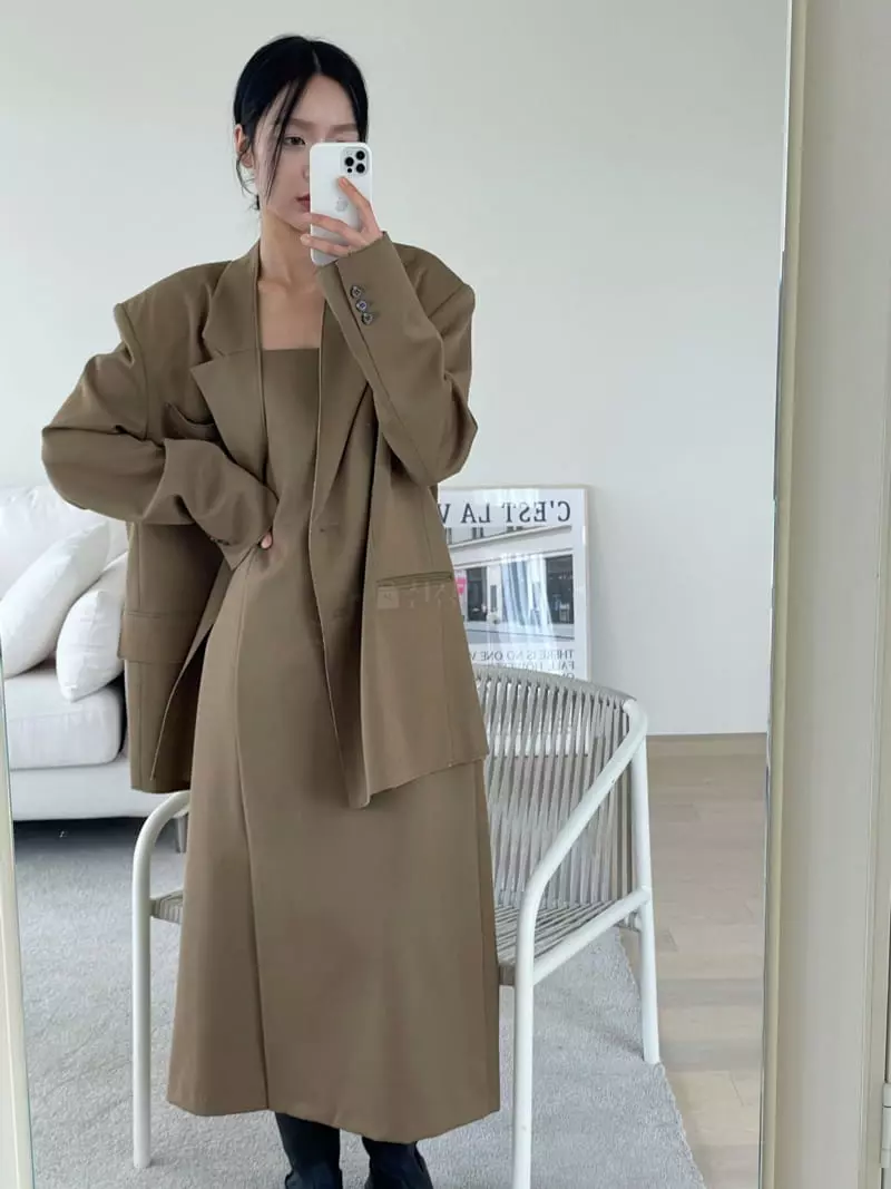 Kare - Korean Women Fashion - #womensfashion - Autumn Long One-piece - 5