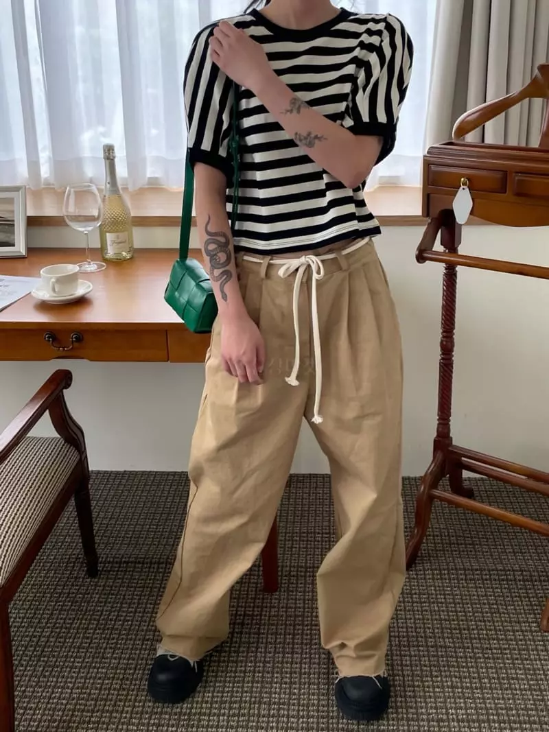 Kare - Korean Women Fashion - #momslook - And U Tee - 4