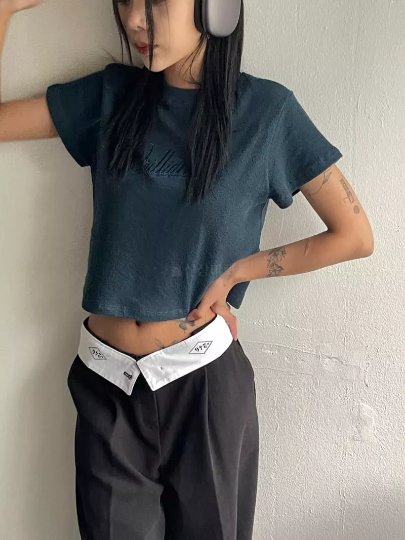 Kare - Korean Women Fashion - #womensfashion - Blan Tee - 6