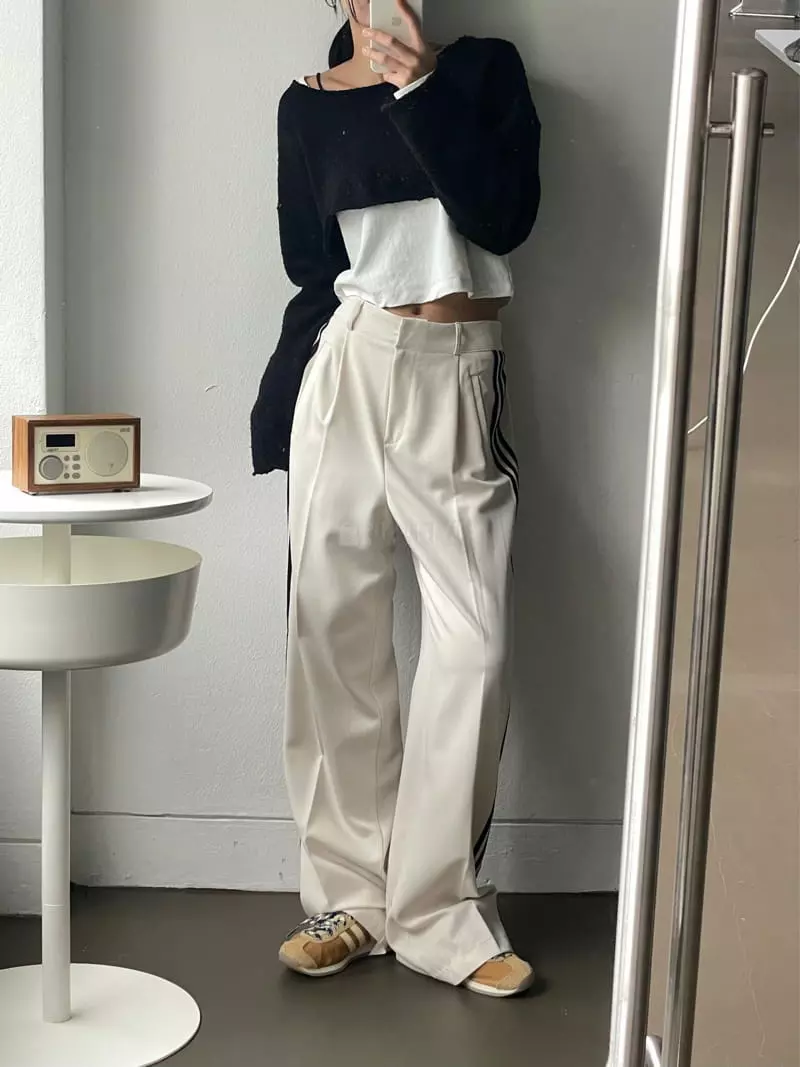 Kare - Korean Women Fashion - #momslook - Bain Pants - 4